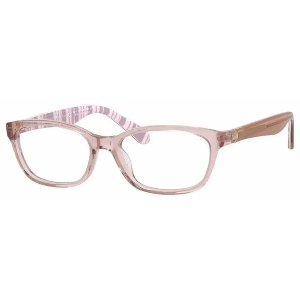 Kate Spade Beige Stripe White QGX Brylie Women's Eyeglasses Full Rim